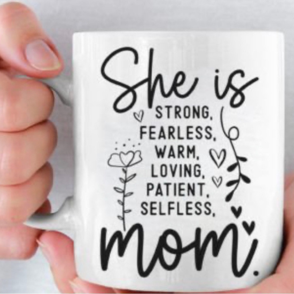 She Is Mom Coffee Mug